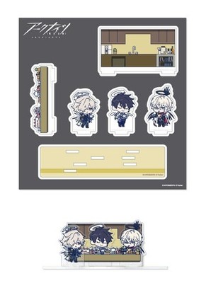 Arknights Wacha! Diorama Acrylic Stand C. Enforcer & Insider & Executor