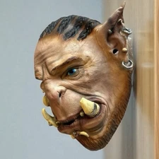 Warcraft Orc Warrior Durotan Adult Mask 2016 Blizzard Entertainment