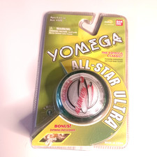 Vintage Sealed YOMEGA All Star Ultra Yo-Yo 1999 Trick Level 1 Green Bandai New