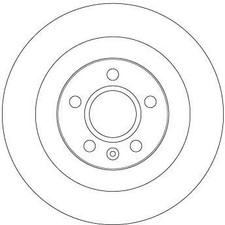 2x TRW Disque de frein Arrière pour VOLVO XC40 (536) 302mm DF6970