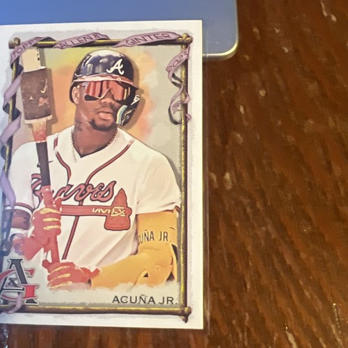 Ronald Acuna Jr 2023 Topps Allen & Ginter Short Print SP #360 Atlanta Braves - Picture 2 of 6