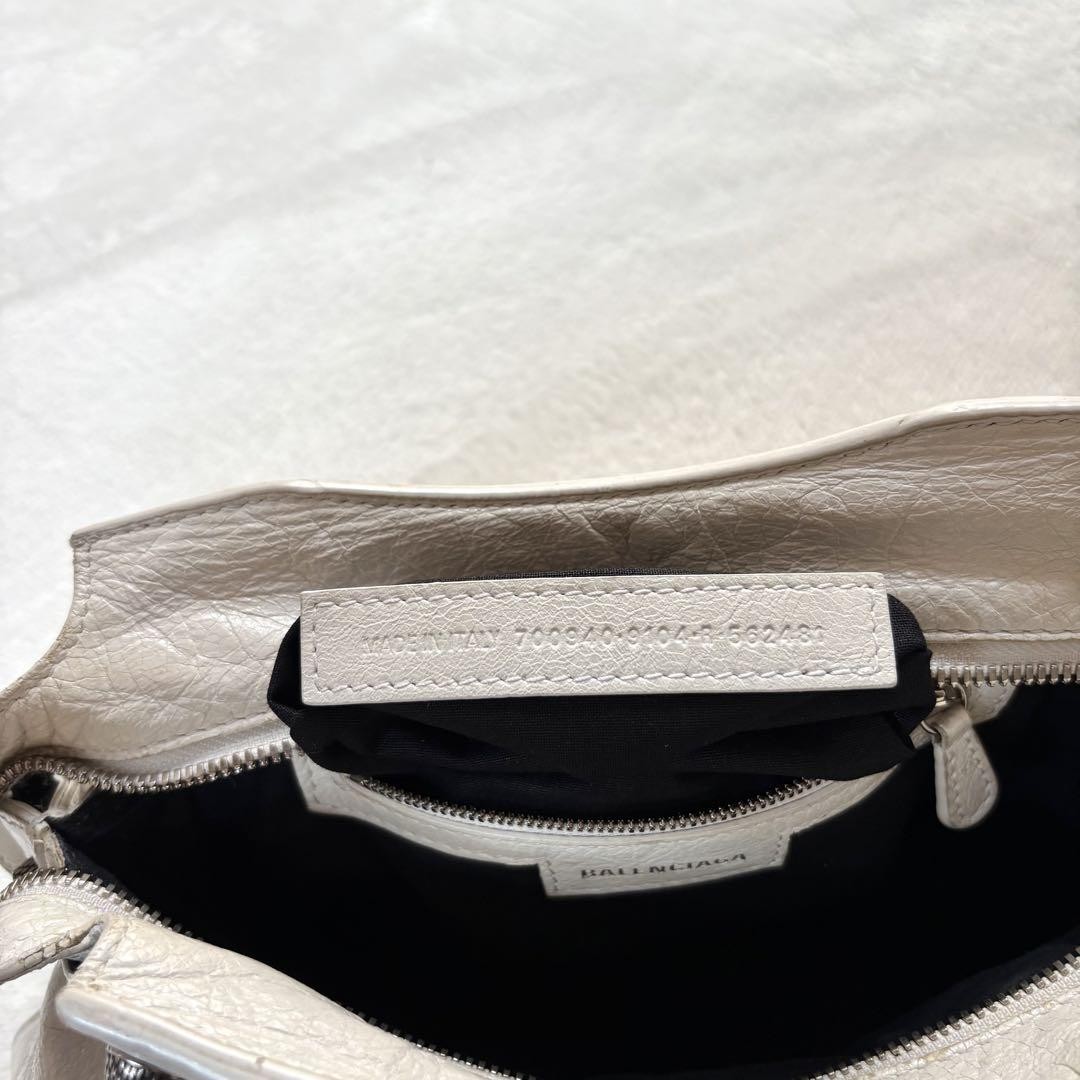Balenciaga Neo Cagole Xs 2Way Bag White Limited Edition