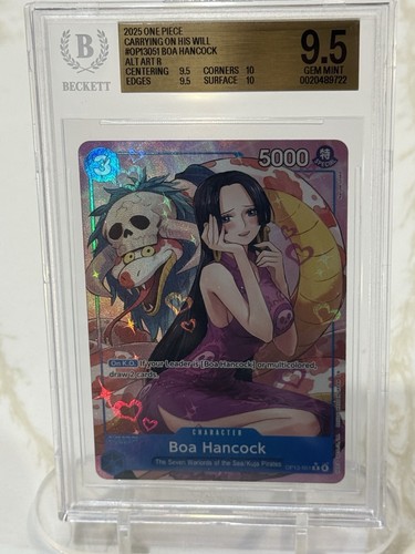 Boa Hancock (Alternate Art) graded BGS 9.5 for sale on eBay
