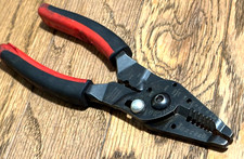 🇺🇸 Snap On Tools 9" Long Wire Stripper Crimper Pliers Cutters Electrical Soft