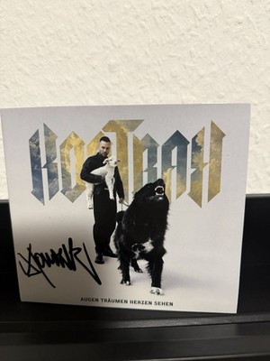 Kontra K signierte CD AUGEN TRÄUMEN HERZEN SEHEN Tour 2025 Rarität Selten