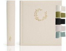 Premium Scrapbook Album   Photo Album with Writing Space   100 Pages for Mult...