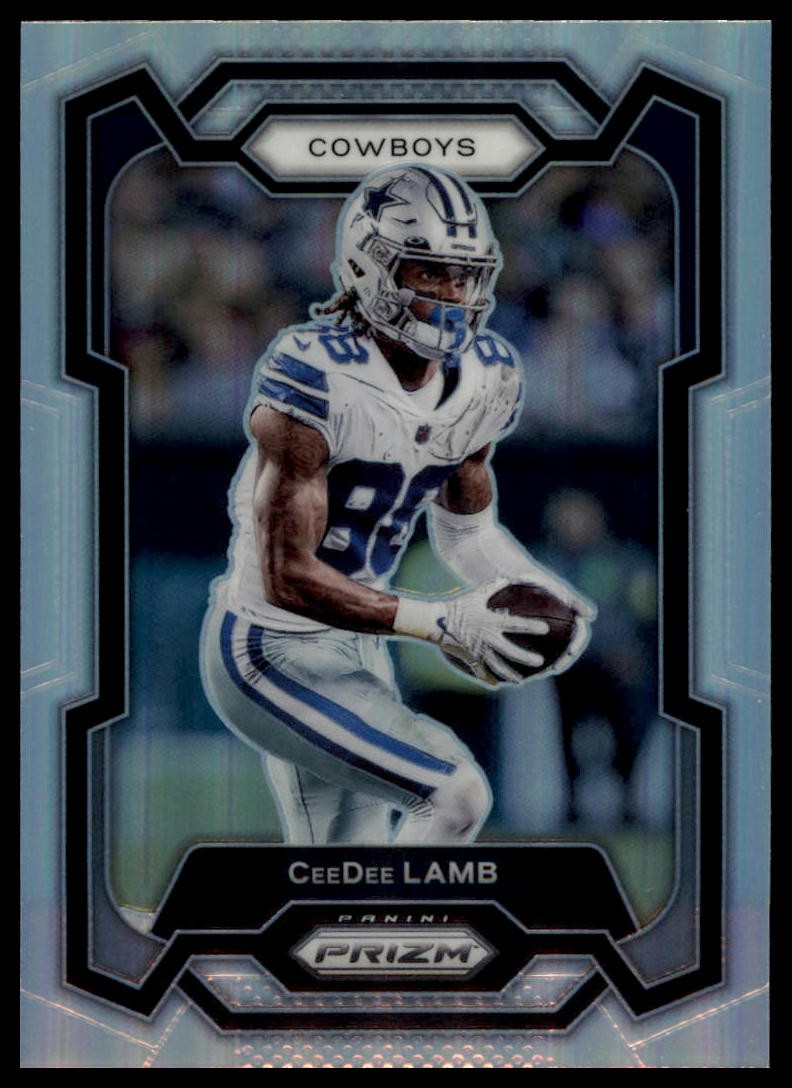 CeeDee Lamb Silver 2023 Panini Prizm Dallas Cowboys #72