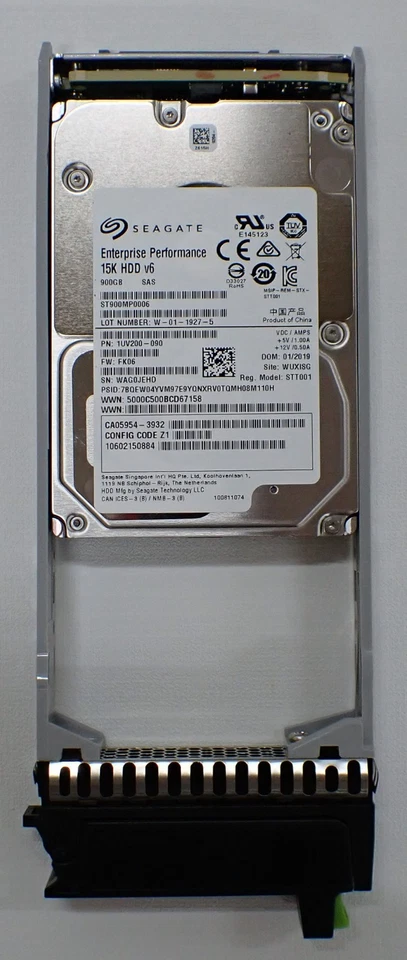 NEW Fujitsu Eternus 900GB 15K SAS 12G 2.5" HDD CA08226-E934 For DX S3/S4 - Image 4 of 4