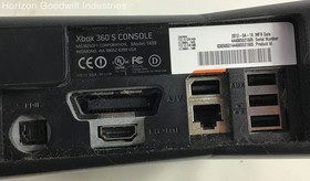 Microsoft Xbox 360 S Model 1439 Console W/ Accessories & Games(Powers On/Tested)