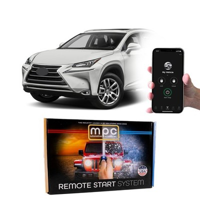 PLUG N PLAY SMARTPHONE Remote Starter For 2016-2017 Lexus NX200t T-Harness