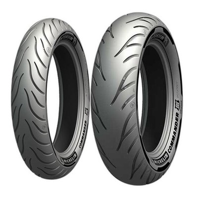 TYRE PAIR MICHELIN 120/70-21 COMMANDER 3 TOURING + 140/90-15 COMMANDER 3 CRUISE
