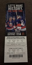 2015 NEW YORK ISLANDERS VS CAPITALS TICKET STUB PLAYOFFS GAME #3 Tavares Ot Goal