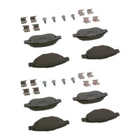 2 BremsbelagsäTze Scheibenbremsen 19 Mm Bosch FüR U.A. CitroËN C4
