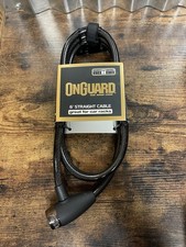 OnGuard Lock 6 Straight Key Locking Cable. W/Light Up Keys 12mm Cable