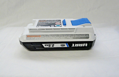 HART 40V 2.5Ah Lithium-Ion Battery HLBP01, Unused, For Parts Only.