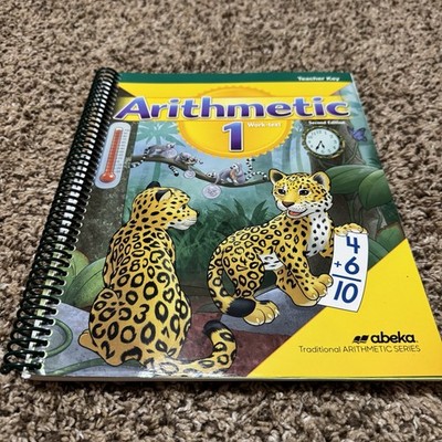 A Beka Arithmetic 1 Teacher Key- Second Edition, Abeka First Grade Math