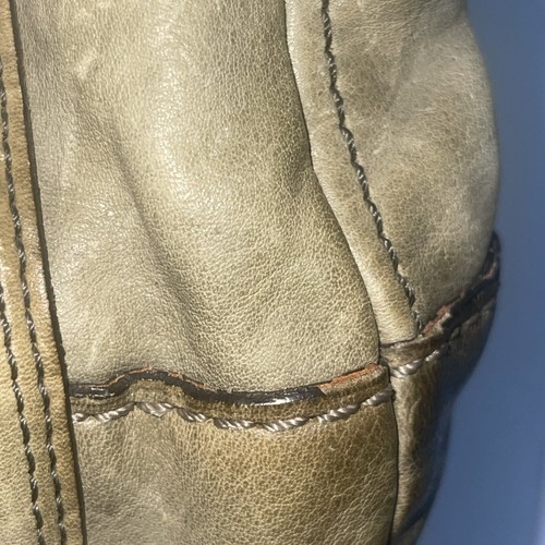 COACH Vintage 65th Anniversary Legacy shoulder bag Y2K in Olive Distressed - Picture 11 of 21