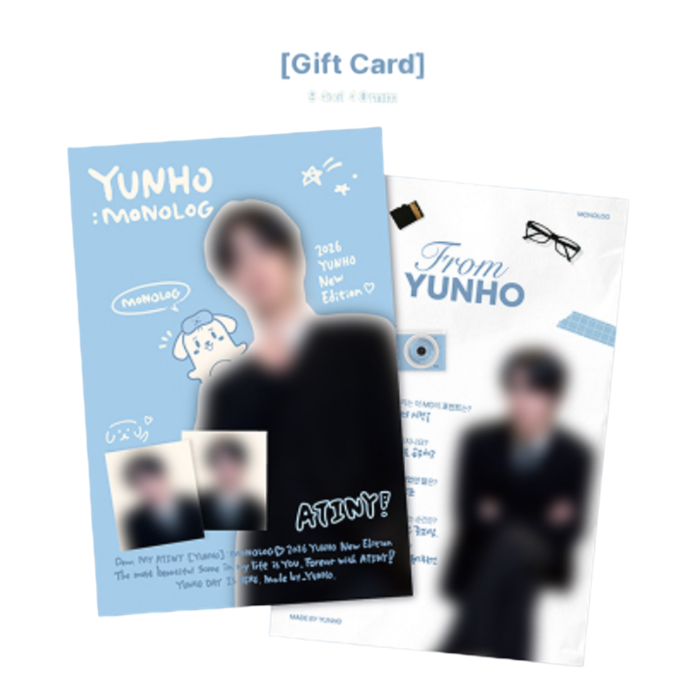 ATEEZ YUNHO 2026 Birthday MD Kit Official HBD Set Photocard KPOP