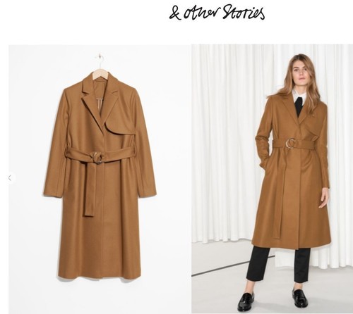 Other Stories Camel Khaki Light Brown 