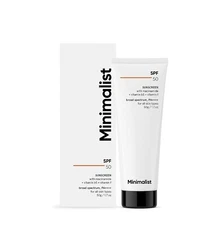 Minimalist Sunscreen Cream SPF 50 Lightweight, Broad-Spectrum PA++++  50 Gram,