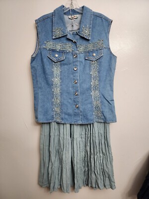 USA製 70sVINTAGE ✴︎ Green Field Denim Vest USA製 70sVINTAGE ✴︎ Green Field Denim Vest