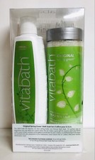 Vitabath Original Spring Green Moisturizing Bath  Shower Gelee  Dead Sea Salt