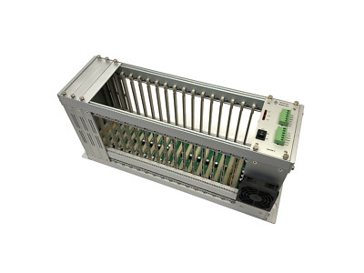 Delta Tau DT9A00-00-0007-00-SETA P/PMAC Chassis, 18 Slot Rack & Power Supply