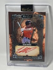 2024 Wild Card 5 Card Draw Colin Barber Autograph Auto #d 5/5 Astros OF