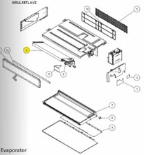 FUJITSU K9380682615 aka 9380682615 EVAPORATOR TA-ARUL VAB/DW HCRC