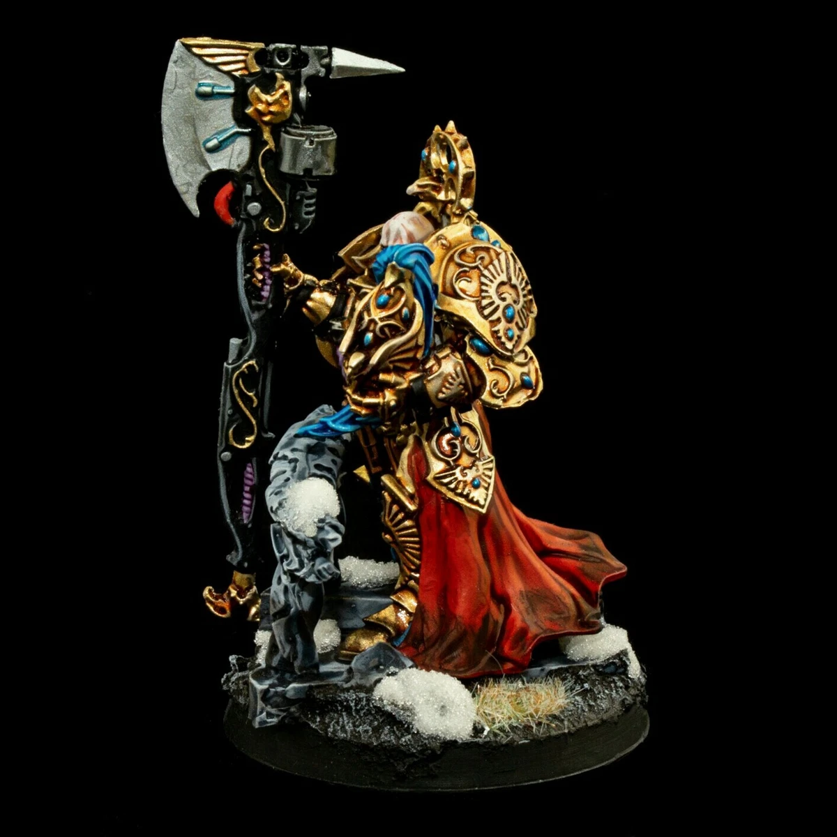 ⭐WH40K The Adeptus Custodes Painted Captain-general Legio Custodes Tribune  Ixion