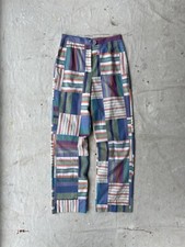 VINTAGE Gt Boston Indian Madras Pants 31x33