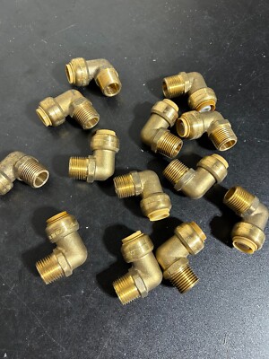 10 - SHARKBITE 1/2'' MALE ELBOWS NEW