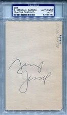 GEORGE JESSEL NANCY CARROLL Dual Vintage Signed Album Page w/ Rare Photo PSA/DNA