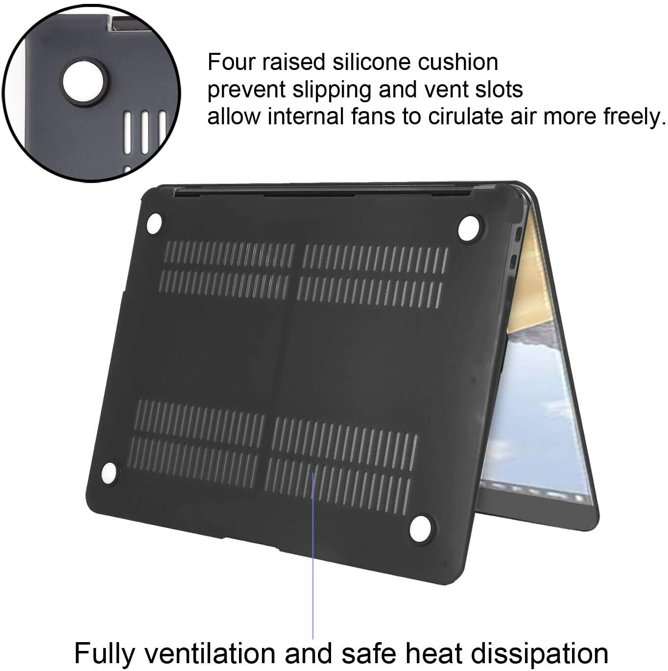 Custodia rigida per MacBook Air 13,3" A2179 foto 4