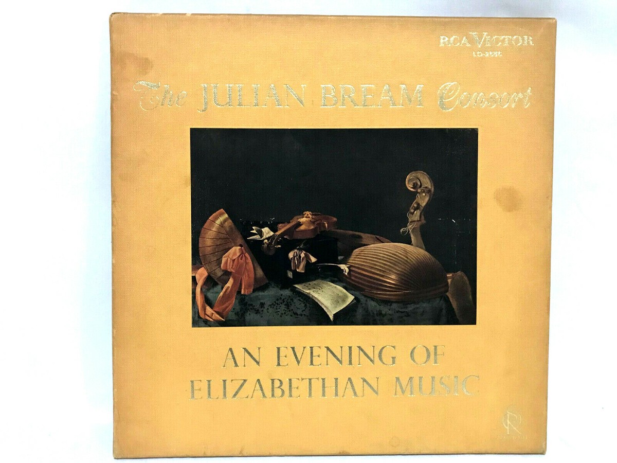 LP The Julian Bream Consort An Evening Of Elizabethan Music