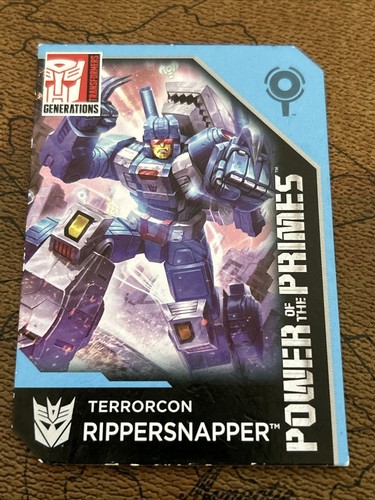 2017 Hasbro Transformers Power of the Primes Terrorcon RIPPERSNAPPER Solus