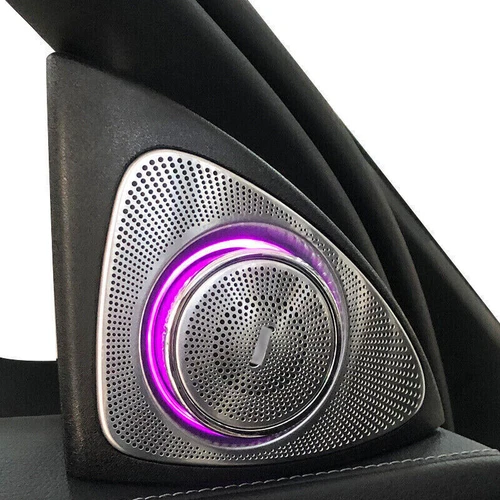 64 Colors Car Tweeters for Mercedes-Benz E Class W213 Rotating Speaker Ambient - Picture 20 of 23