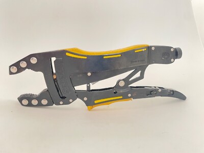 Seber Grip 9050 9'' Self Adjusting Cam Assisted Locking Pliers Made in USA