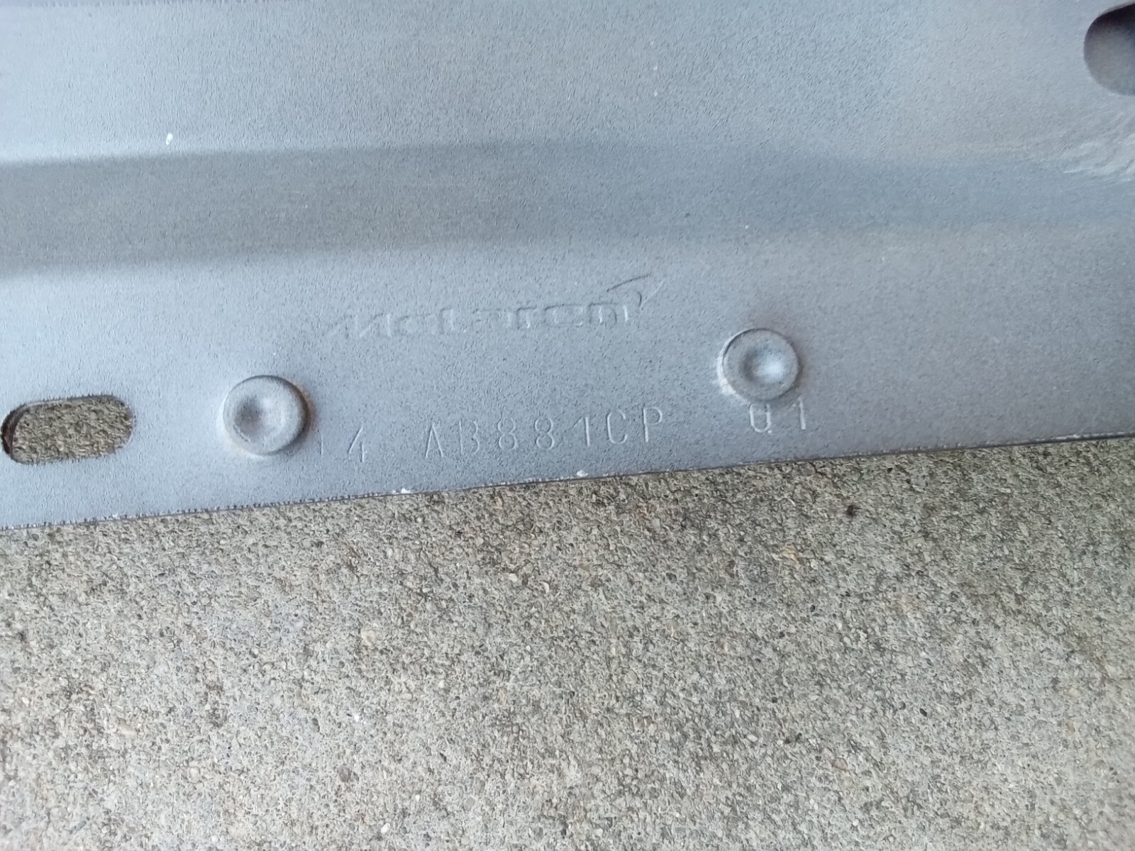 2017-20  mclaren 720S right fender AB881CP non damaged 