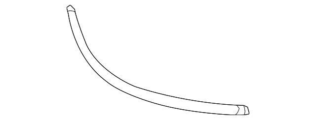 Sello de parachoques para Toyota (N/P 53395-0R030)