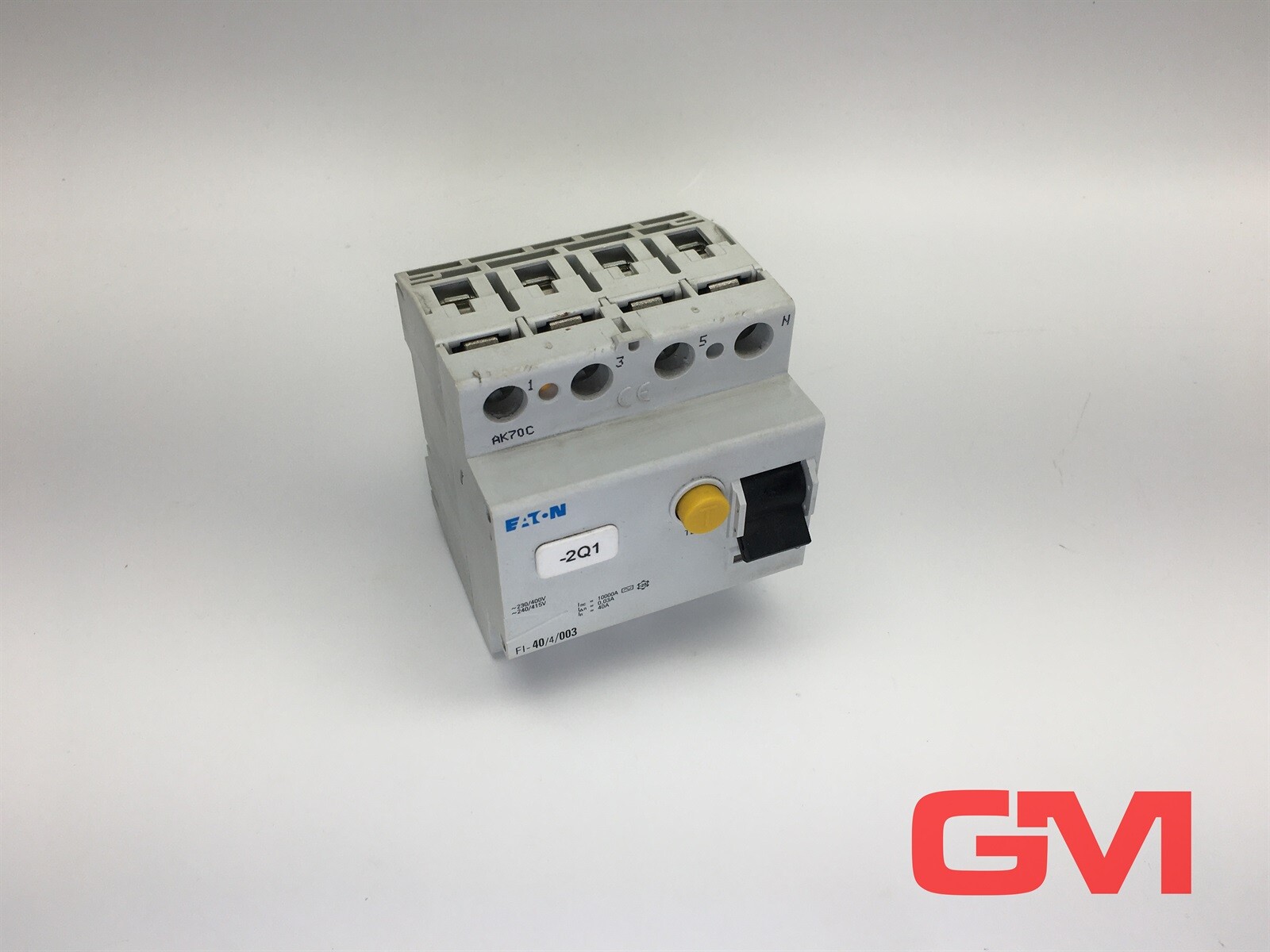 Eaton Residual Current Circuit Breaker 279200 FI-40/4/003 40A