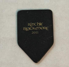 Ritchie Blackmore Guitar Pick 2011 Tour Deep Purple Rainbow Blackmore's Night