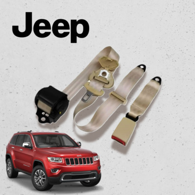 For All Jeep Rear Seat Belt Retractor Assembly Safety Quick Setup