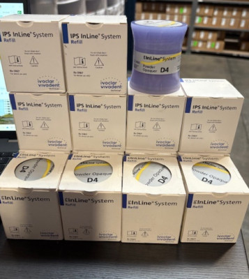 Ivoclar Vivadent IPS InLine System Opaquer D4 Refill 80g Powder 649203