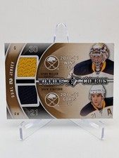 💥 2011-12 Upper Deck SPx Ryan Miller / Drew Stafford Winning Combos #WC-MS