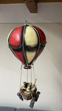 Mongolfiera Vintage In Resina