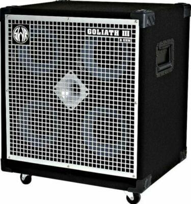 SWR Goliath III 4x10 Cabinet - Black, Heavy Duty Vinyl Cover w