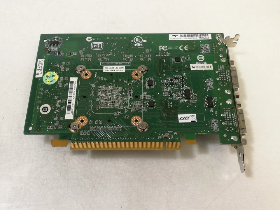 PNY NVIDIA Quadro FX 1700 512MB GDDR2 Video Graphics Card VCQFX1700-PCIE - Image 4 of 4