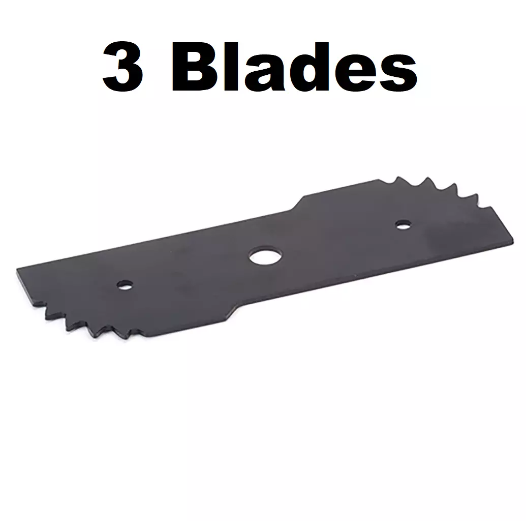 (3) Edger Blade 7 3/4 x 2 3/4 for Black & Decker LE750 Edge Hog 243801-00