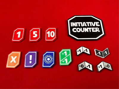 Star Wars Unlimited Compatible Counters - Custom Made-3D Printed